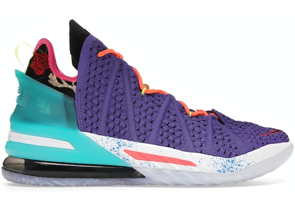LeBron 18 Best 10–18 Psychic Purple